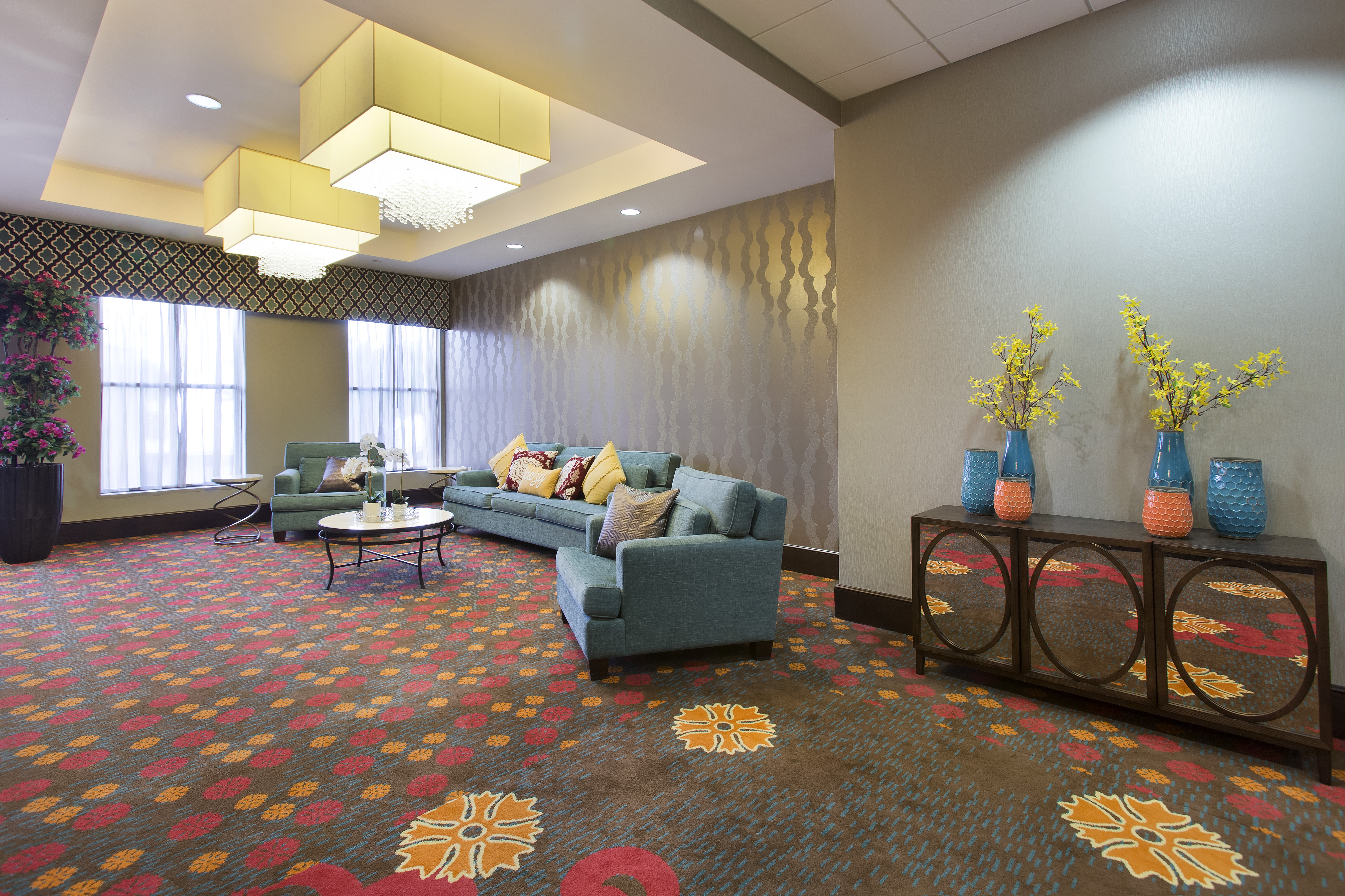 Meeting room at Ramada Plaza by Wyndham Orlando Resort & Suites Intl Drive in Orlando, Florida